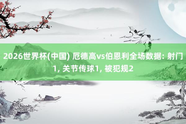 2026世界杯(中国) 厄德高vs伯恩利全场数据: 射门1， 关节传球1，<a href=