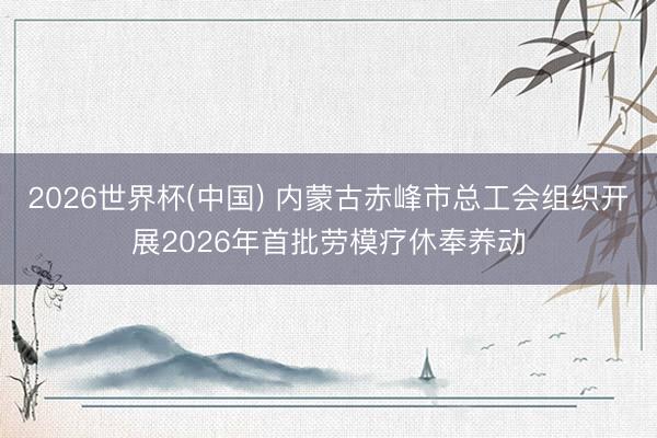 2026世界杯(中国) 内蒙古赤峰市总工会组织开展2026年首批劳模疗休奉养动